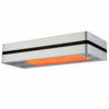 Mpc Murcia 2000w Riscaldatore a Infrarossi Da Patio Con 2000w Regolabile Argento Realizzato In Acciaio e Alluminio Telecomando Con Timer Incluso Protezione Ip65 Ideale Per Dehors e Ambienti Interni - immagine 2